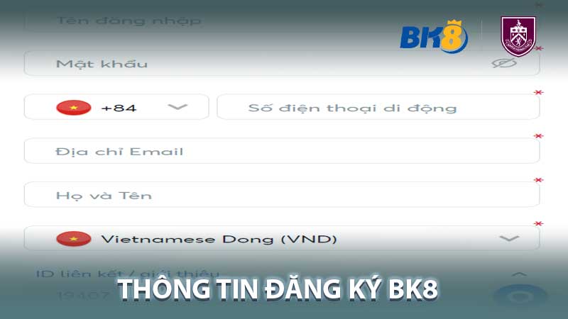 thông tin đăng ký bk8